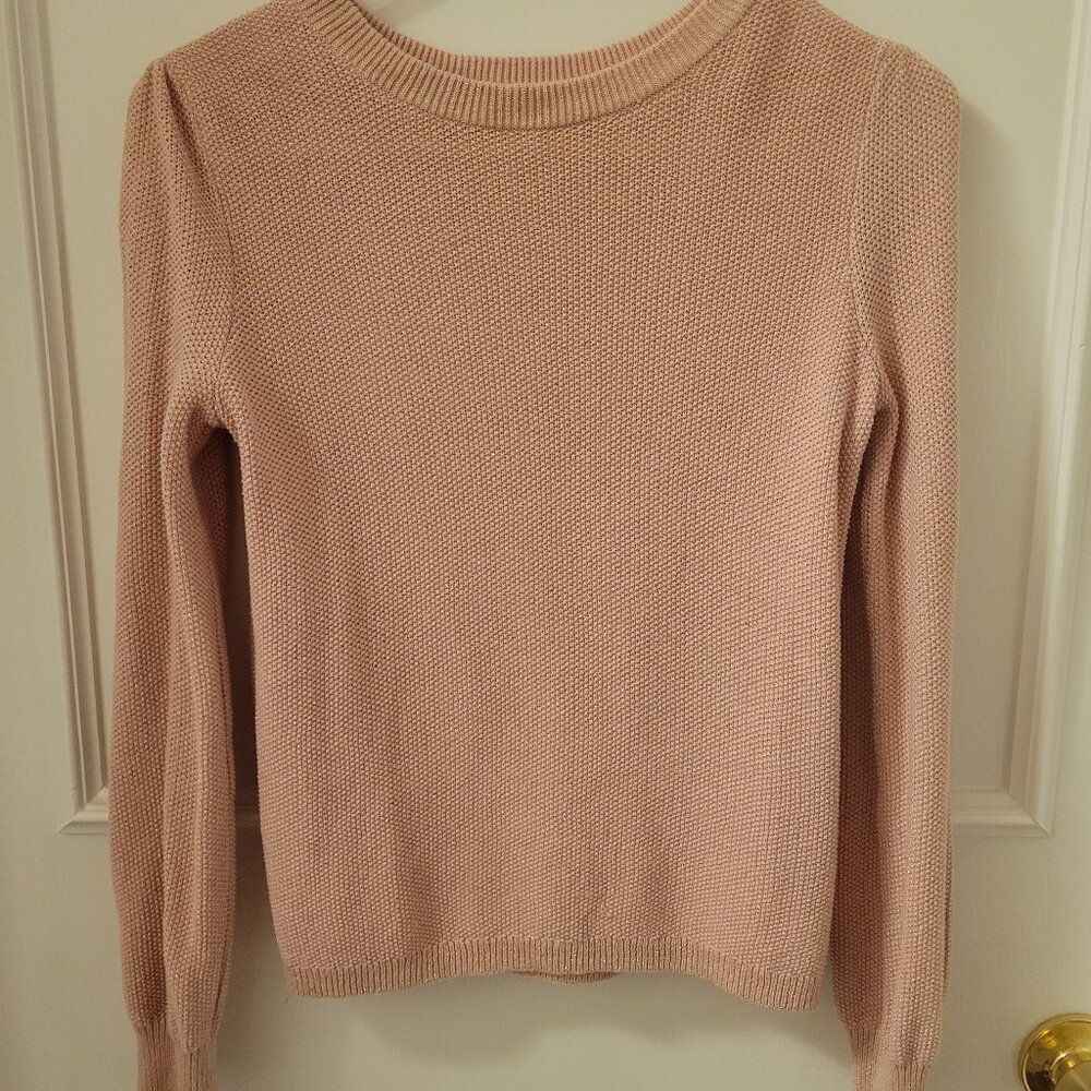 Gap Girl's XL Pink Shimmer Sweater